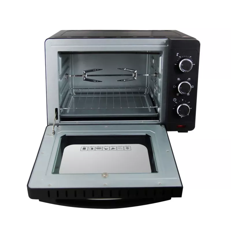 Mini-forno ESPERANZA EKO006N – forno de bancada elétrico compacto de 25 L, 1600 W, convecção, botões rotativos