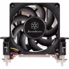 SilverStone Argon Série AR10-115XP - Arrefecedor de CPU - (Soquete LGA1156, Soquete LGA1155, Soquete LGA1150, Soquete LGA1151) - Alumínio e cobre - 70 mm