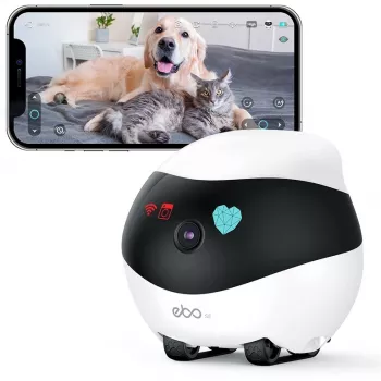 Câmara IP robô Enabot EBO SE compacta N/A MP N/A 16 GB armazenamento externo, suporta máx. 256 GB