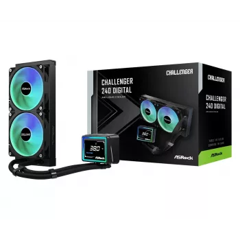 Arrefecedor de CPU ASROCK Challenger 240 Digital — ASROCK Challenger 240 Digital