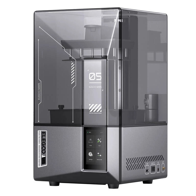 Impressora 3D de resina Elegoo Mars 5 Ultra resolução 4K LCD (modelo 50.101.013300)