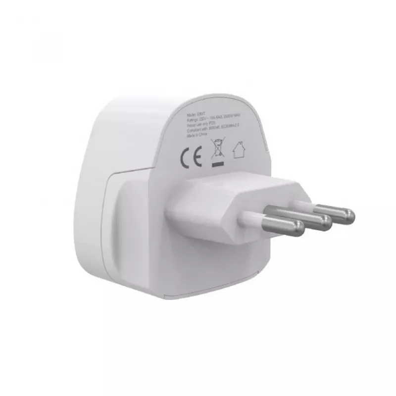 Adaptador de tomada GEMBIRD A-AC-ITMINTF 10 A — adaptador universal para tomada italiana