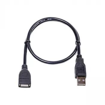 Cabo USB 2.0 extra digital KD00AS1210, conector fêmea A para conector macho A, 0,5 m