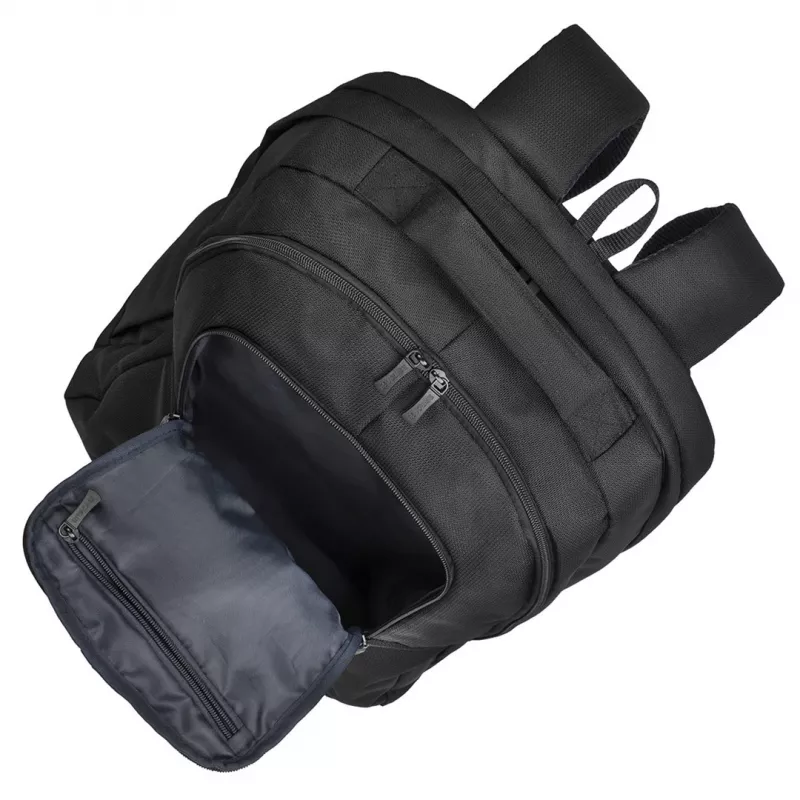 Mochila Rivacase Tegel 8460 preta poliéster