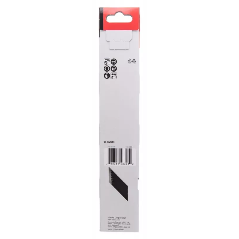 Makita B-55588 lâmina para serras de vaivém, serras de recortar e serras sabre, carboneto de tungsténio (TC), 1 unidade