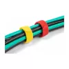 Abraçadeira de cabo de velcro DeLOCK 19076 150x12mm cores sortidas conjunto de 10