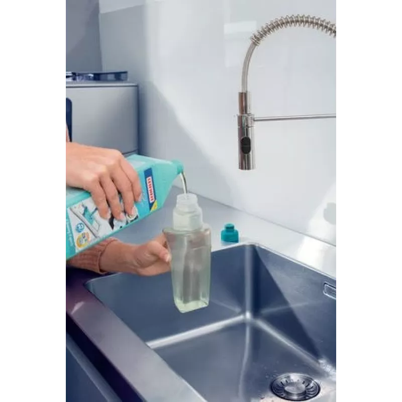 Mopa Leifheit Easy Spray XL microfibra seco e húmido microfibra verde, branco