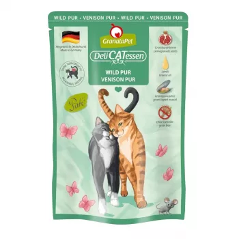 GRANATAPET DeliCATessen veado - comida húmida para gatos - 85g