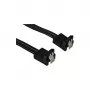 Cabo Synergy21 SATA-3 interno 0,50m ficha (angular) preto **