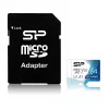 Cartão de memória MicroSDXC Silicon Power Superior Pro 64 GB UHS-III U3 V30 100/80 MB/s com adaptador SD