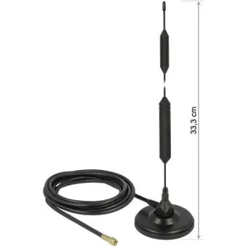 Antena omnidirecional DeLOCK 12418 SMA 5 dBi 0.824-1.99 GHz