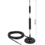 Antena omnidirecional DeLOCK 12418 SMA 5 dBi 0.824-1.99 GHz