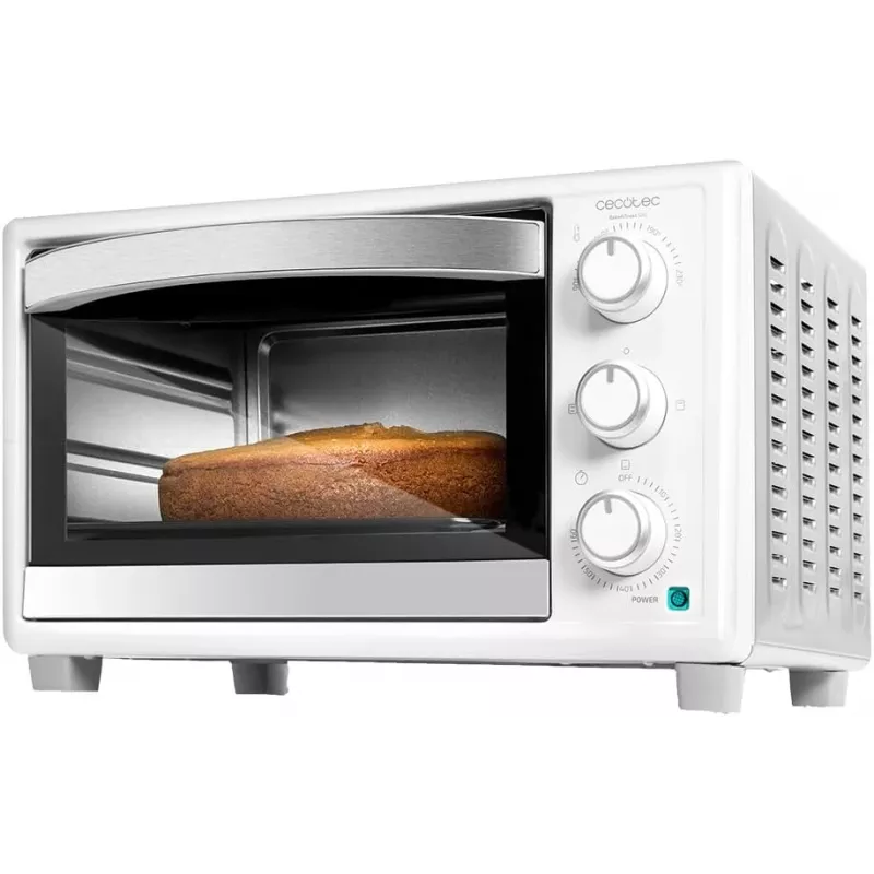 Cecotec Mini-forno | Bake&Toast 2300 Branco | 23 L | 1500 W | Branco