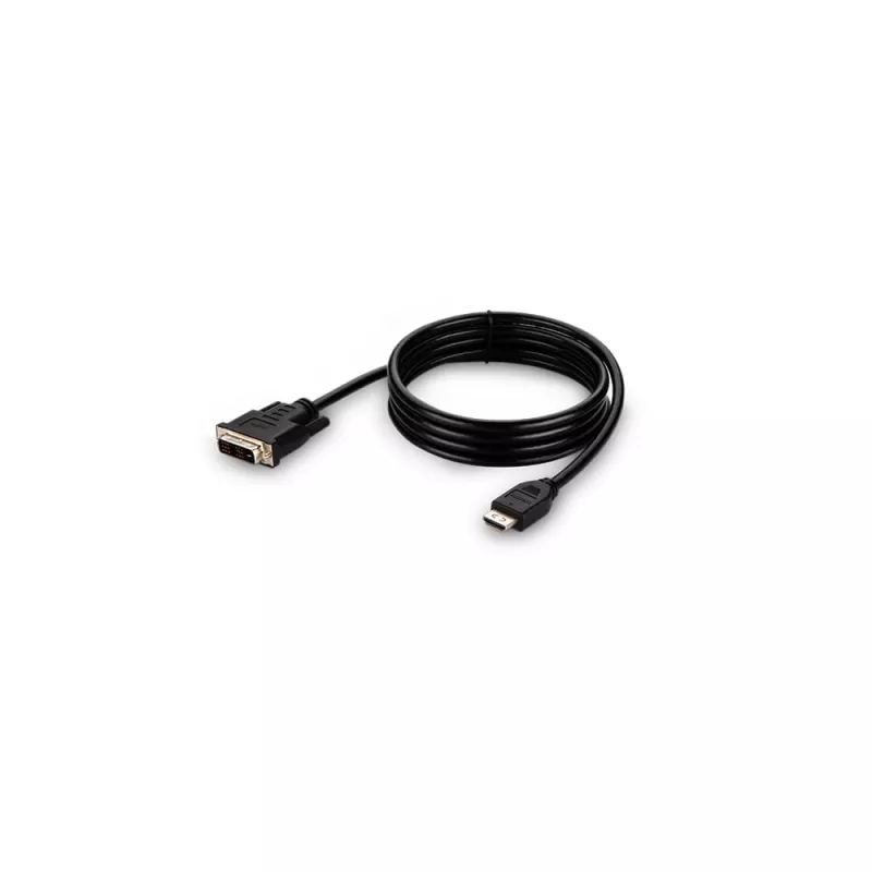 Cabo combo Belkin Secure KVM - cabo de vídeo / USB / áudio - conforme TAA - USB, mini-jack, DVI-D (M)