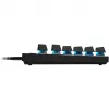 Logitech G PRO X RAPID - Teclado - TKL - retroiluminação - USB - QWERTZ - alemão - interruptores: lineares - preto (920-013228)