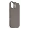 Capa Decoded de silicone iPhone 16 Plus 17 cm preta