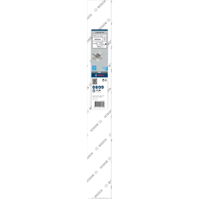 Bosch PRO Core Cutter wet, broca, 3,2 cm, betão, 30 cm, 1,27 cm, blister