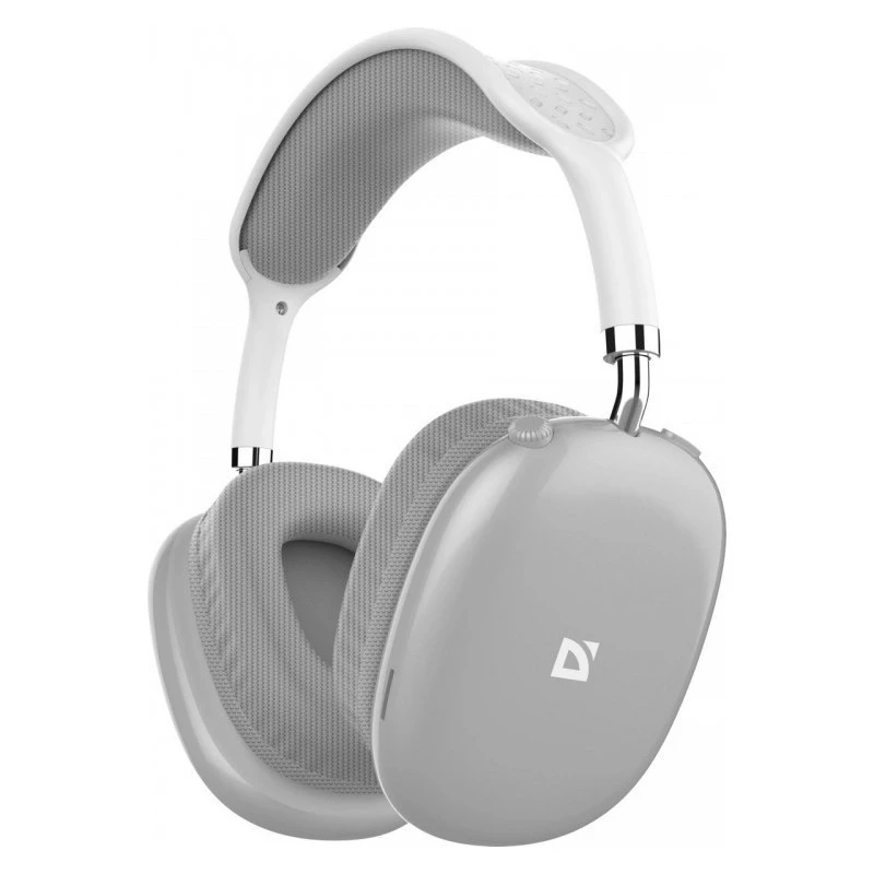 Defender FreeMotion B645 auscultadores Bluetooth on-ear, Bluetooth 5.3, USB-C, jack de 3,5 mm, microfone integrado, 20–20000 Hz, 105 dB, cinzentos