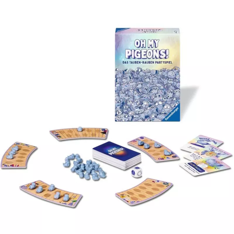Oh my Pigeons, jogo de cartas