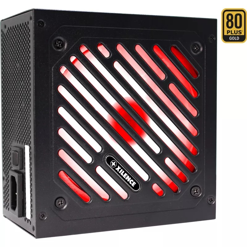 Fonte de alimentação XILENCE 750W, 80PLUS GOLD, PFC ativo, XN335