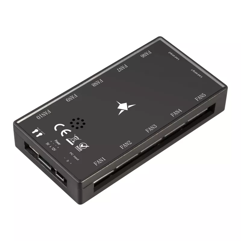 Kit de ventoinha para caixa White Shark Nebula-2 preto – ventoinha ARGB de 120 mm (kit)