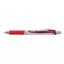 Caneta retrátil com clipe Pentel Energel XM Click vermelho