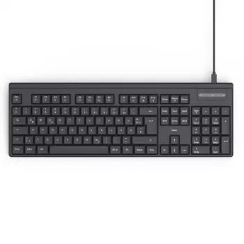 Teclado com fios CK-100 preto