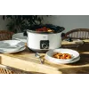 Adler AD 6413r Panela de cozedura lenta, 5,8L, Branco