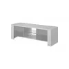 Suporte de TV para cama WEST 42/130/42 branco/cinzento brilhante
