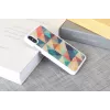 Capa de proteção iKins para iPhone XS/S Mosaik branca