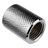 Alphacool HF 17047 união G1/4 rosca fêmea – G1/4 rosca fêmea, latão, cromada