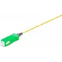 Pigtail de fibra Lightwin, monomodo 9/125 µm, OS2, SC/APC, G.657.A1 pigtails (PIG 09 SC/APC 2.0 G657.A1)