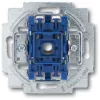 Módulo de comutação unipolar Busch-Jaeger 2020 US-206, 1P, 10 A, 250 V, azul metálico, 71×71×25 mm