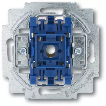 Módulo de comutação unipolar Busch-Jaeger 2020 US-206, 1P, 10 A, 250 V, azul metálico, 71×71×25 mm