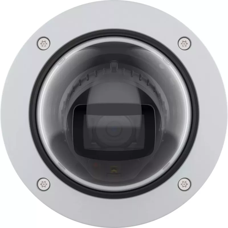 Câmara de segurança IP dome AXIS P3278-LV — 3840×2160, interior/exterior, montagem em teto/parede, 103° HFOV, 1/1,8 polegadas CMOS