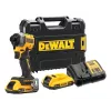Chave de impacto 18v 3 velocidades; 208nm; mala; 2x2ah