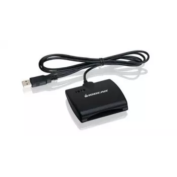 Leitor de cartões IOGEAR GSR202 USB 2.0 preto