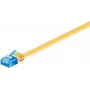 Cabo de rede Goobay RJ-45 CAT6a 0,5 m amarelo