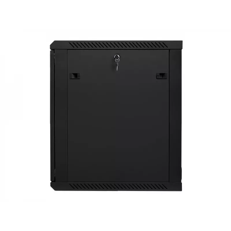 Armário de instalação de parede Lanberg 19'' 15U 600x600mm preto (porta de vidro)