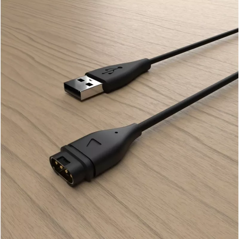 Cabo de carregamento USB-A FIXED FIXDW-796 para smartwatches Garmin — cabo de carregamento e transferência de dados compatível