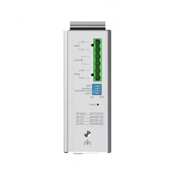 Switch de rede gerido L2 RUIJIE RG-NIS2100-4GT2SFP-HP — 4× Gigabit RJ45, 2× SFP, PoE++ (180 W), montagem em rack/parede/DIN