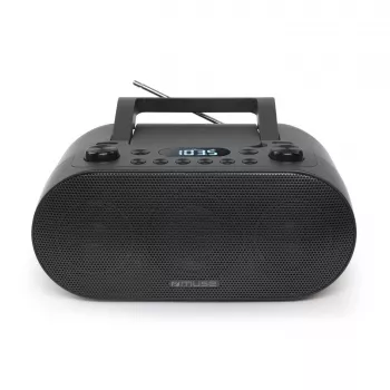 Muse | Rádio portátil com Bluetooth e porta USB | M-35 BT | Entrada AUX | Preto