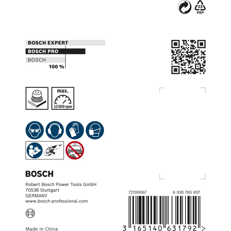 Escova de tacho Bosch 2 608 622 099