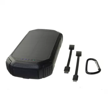 PowerNeed S20000C powerbank polímero de lítio (LiPo) 20000 mAh preto
