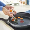 Frigideira Tefal H05606 antiaderente 28 cm, frigideira leve para o dia a dia