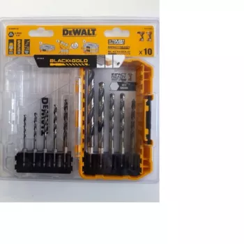 Conjunto de brocas para metal DeWalt DT20620-QZ 10 peças HEX 1/4