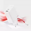 Fonte de alimentação ONEPLUS SUPERVOOC 120W carregador com cabo dual-port, 120 W de potência total, 1x USB-C + 1x USB-A, 100–240 V, 145 g, branco