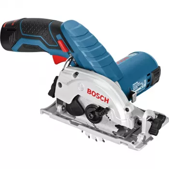 Serra circular manual a bateria GKS 12V-26 Professional, 12 Volt (azul/preto, 2x bateria de iões de lítio 3,0Ah, em L-BOXX)