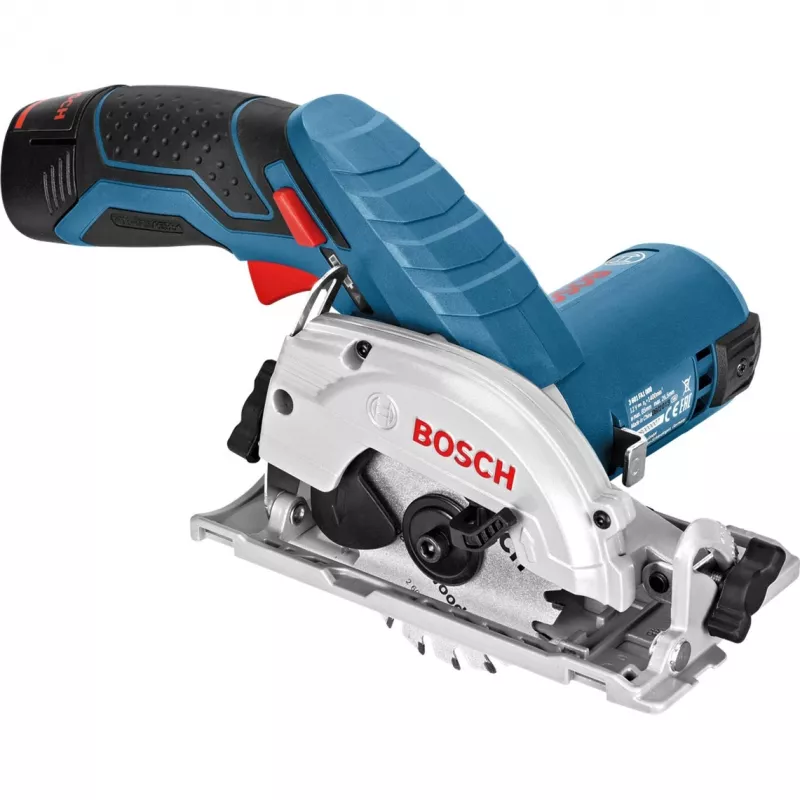 Serra circular manual a bateria GKS 12V-26 Professional, 12 Volt (azul/preto, 2x bateria de iões de lítio 3,0Ah, em L-BOXX)