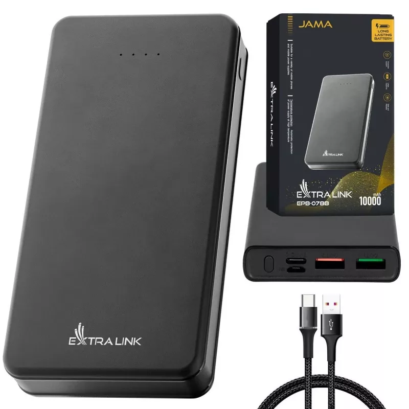 Powerbank portátil Extralink EPB-078B 10000mAh